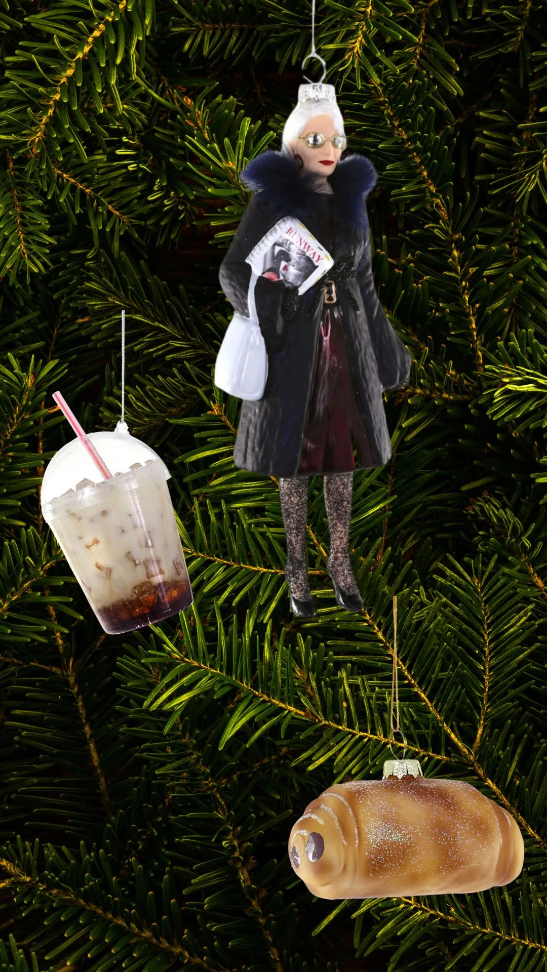 Cody Foster and CO Iced Coffee Christmas Ornament 