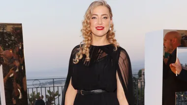 amber heard is pregnant with second child who is her parnter