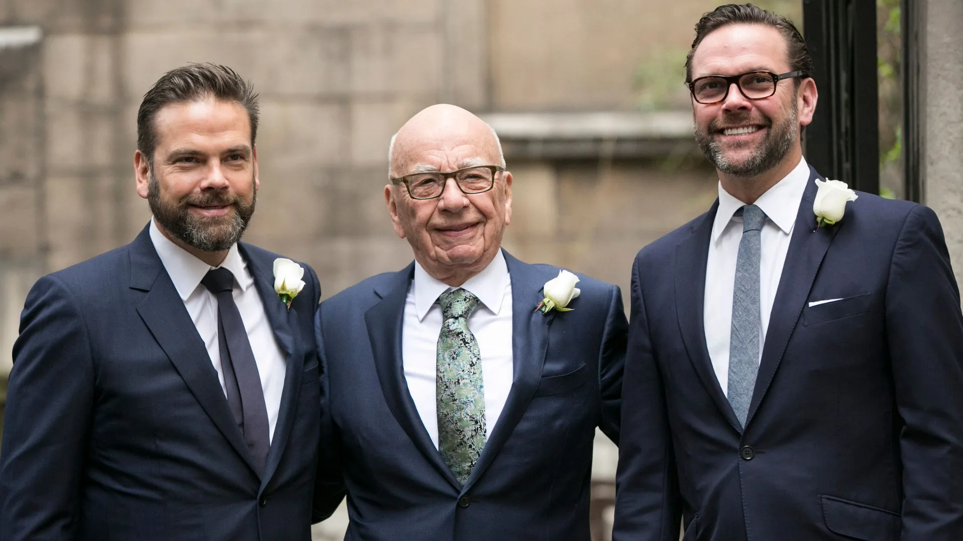 Rupert Lachlan and James Murdoch