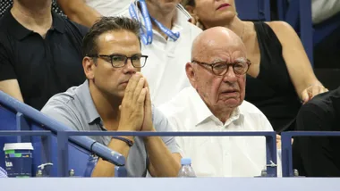 Rupert Murdoch and Lachlan Murdoch