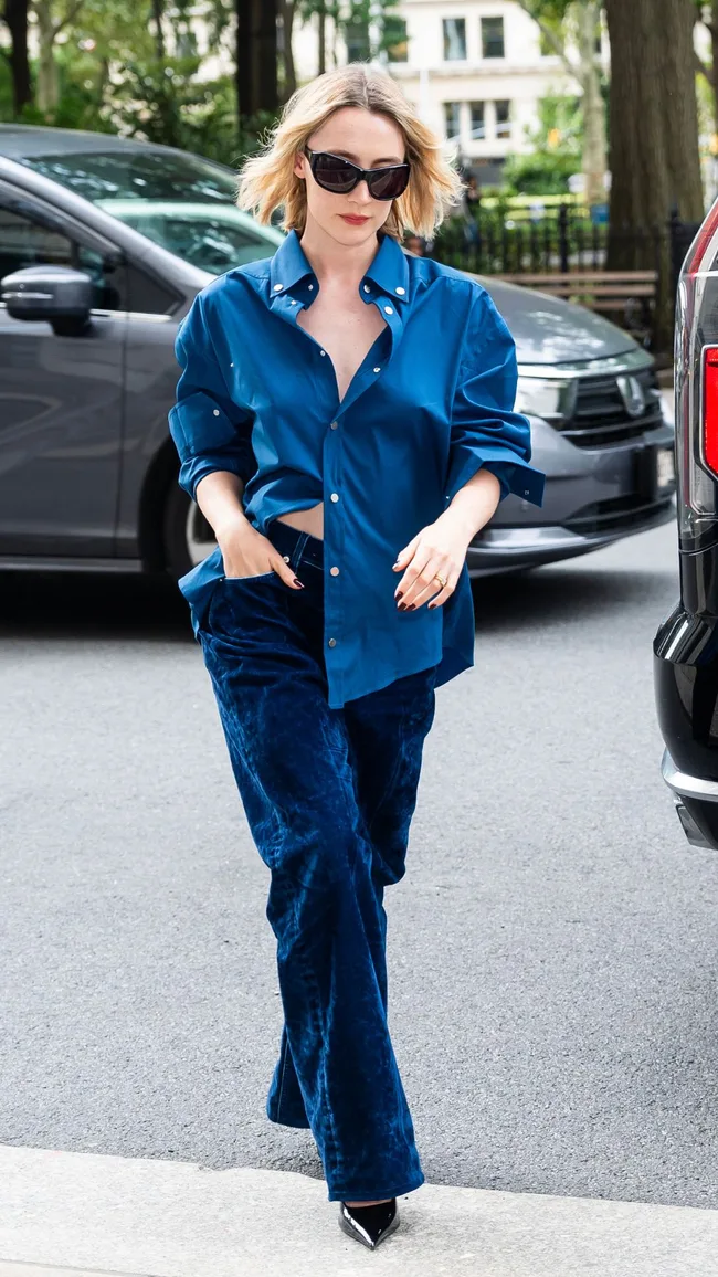 Saoirse Ronan October 01 2024 in NYC