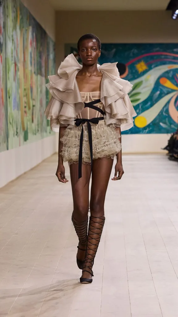 Dior spring summer haute couture 2025 runway