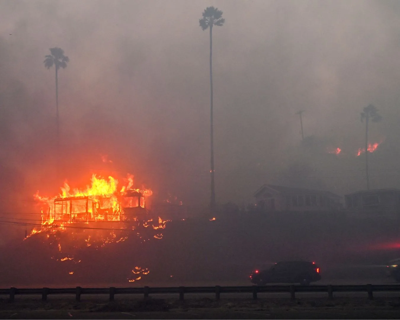 la fires reactions