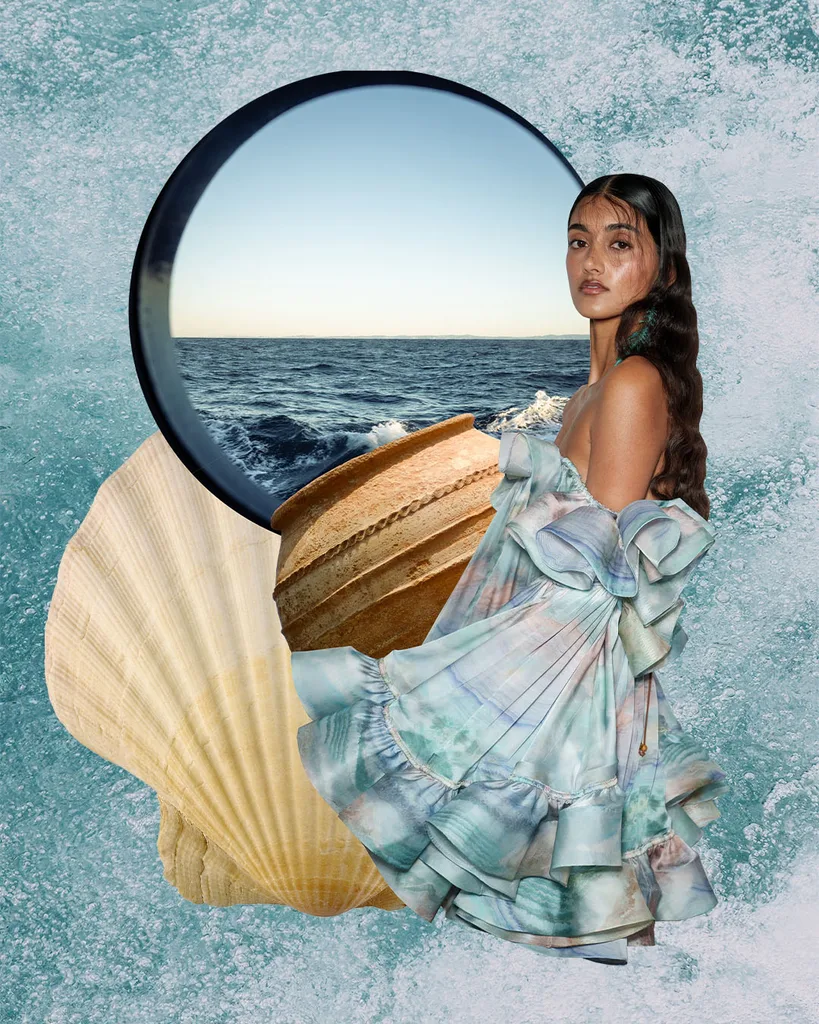 AQUARIUS horoscope Illustration By Leah Ann Early