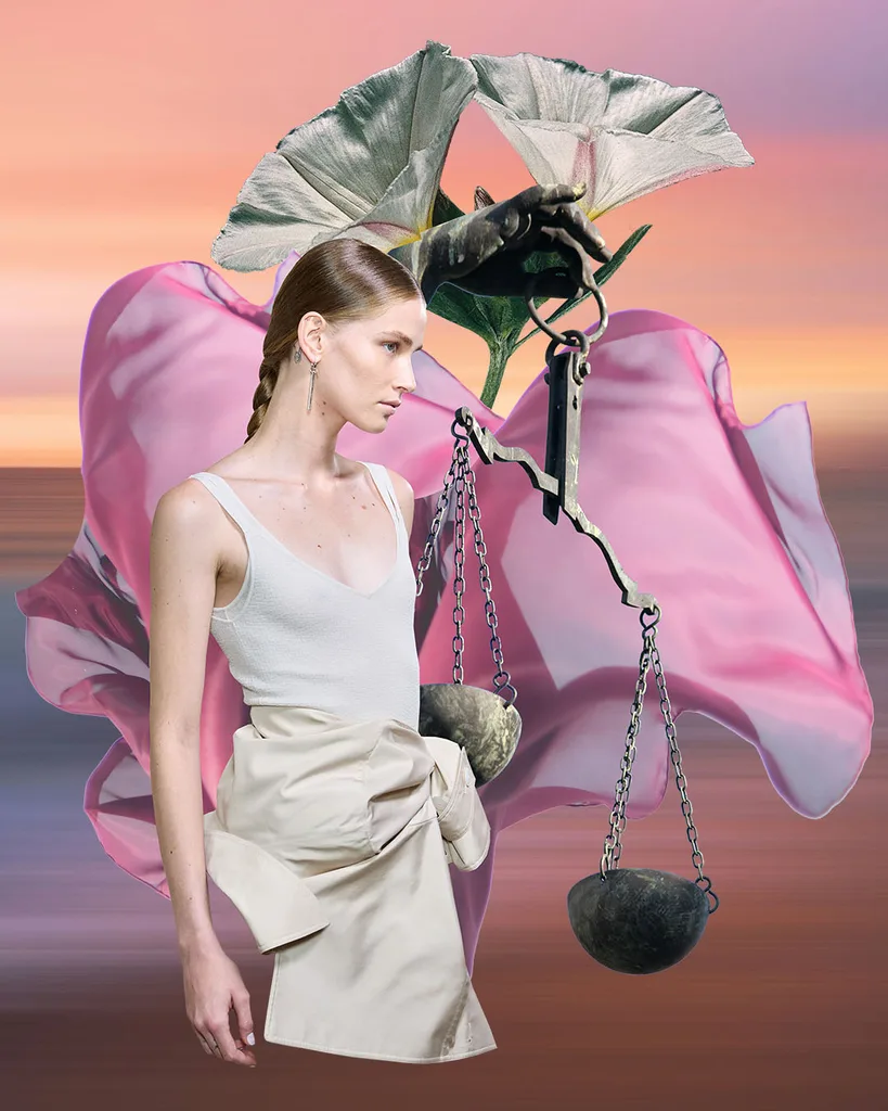 LIBRA horoscope Illustration By Leah Ann Early