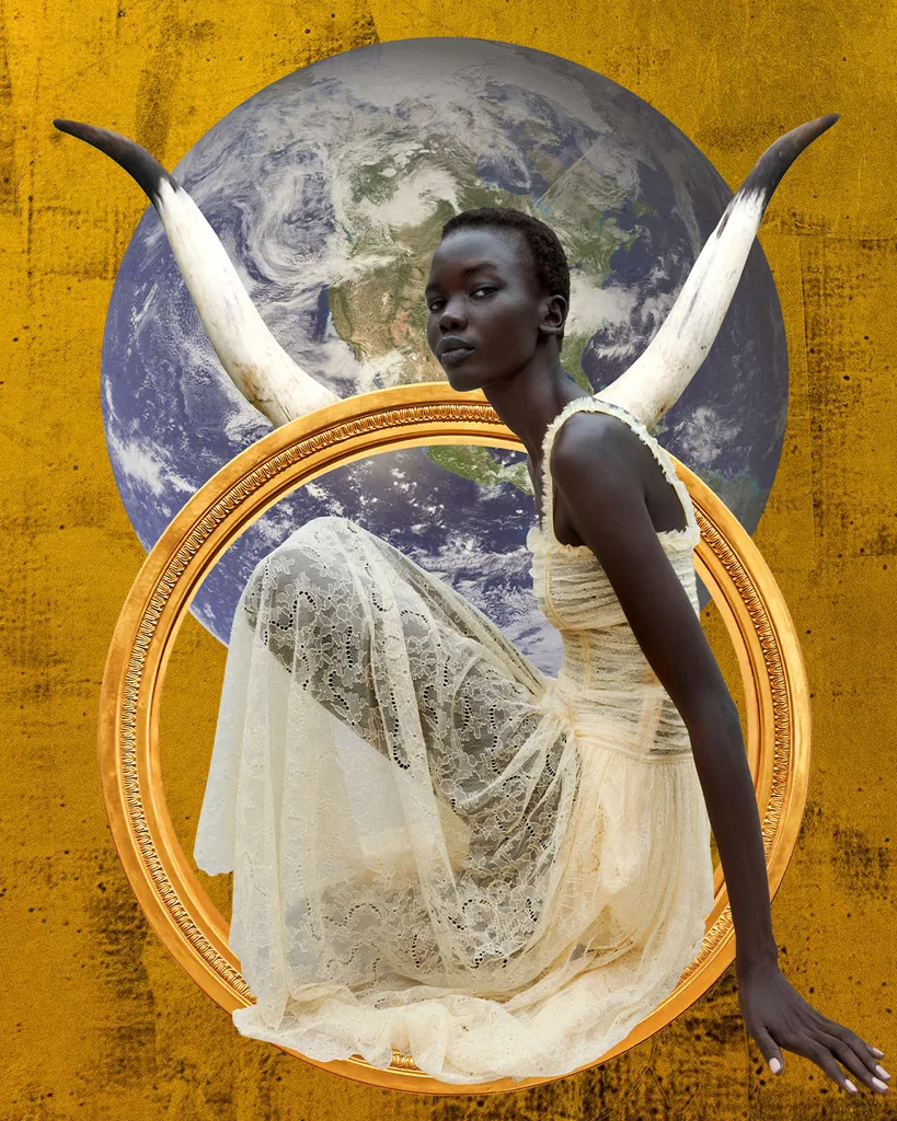 TAURUS horoscope Illustration By Leah Ann Early