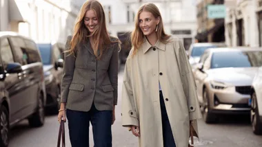 Amalie Moosgaard and Cecilie Moosgaard at Copenhagen Fashion Week Spring/Summer 2024