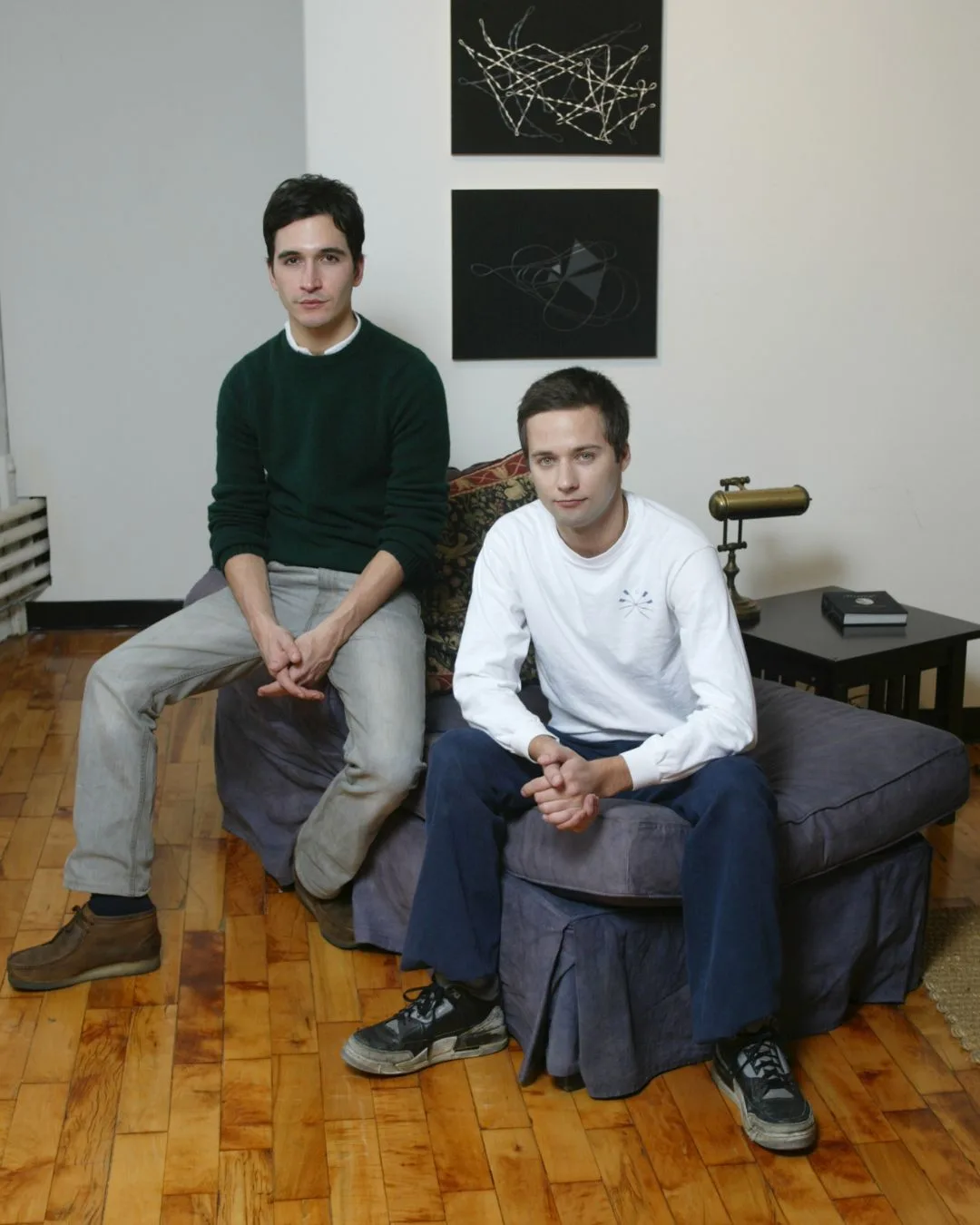 Designers Lazaro Hernandez and Jack McCollough from Proenza Schouler in New York City.