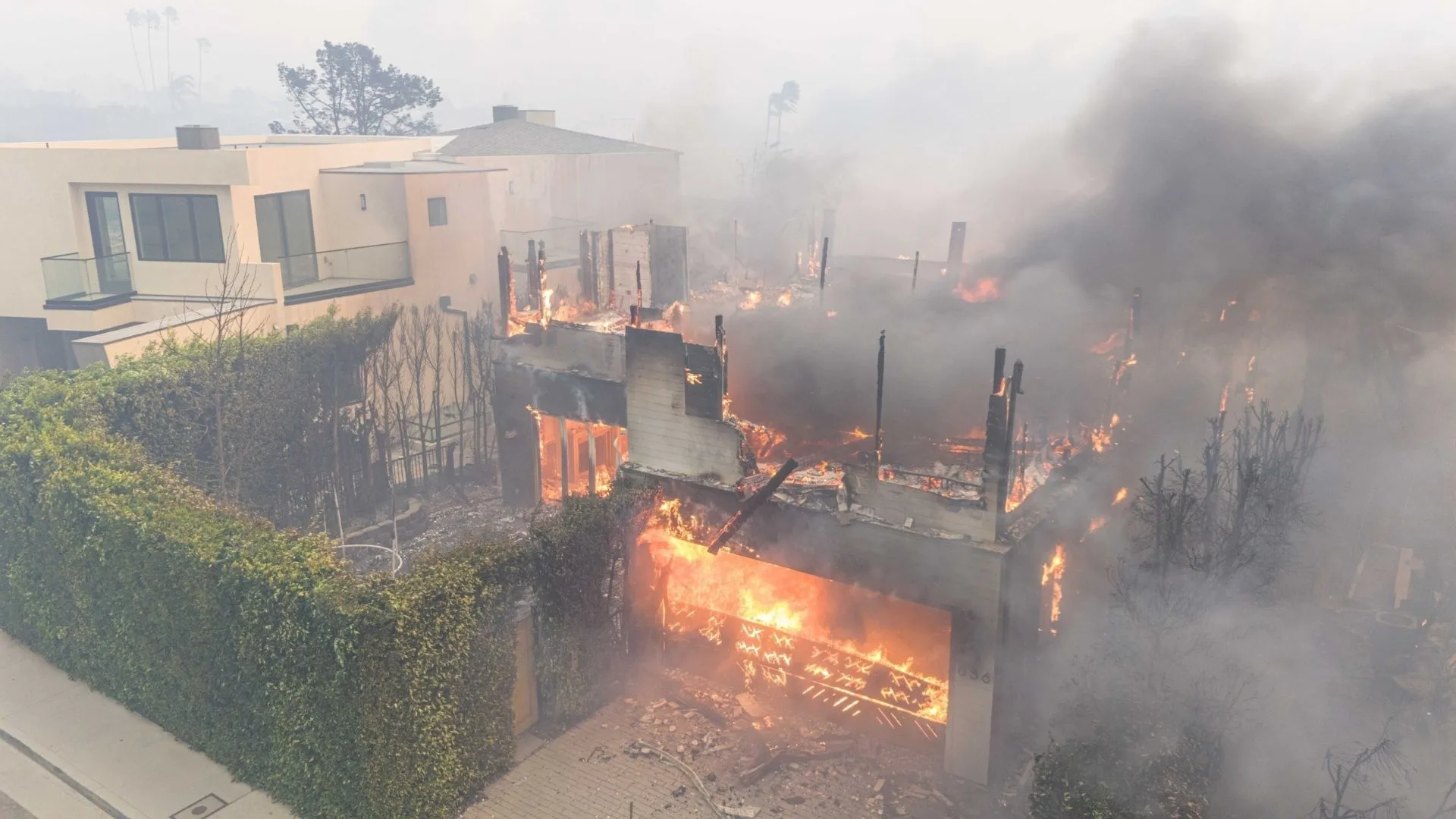 Leighton Meester and Adam Brody home After LA Fires