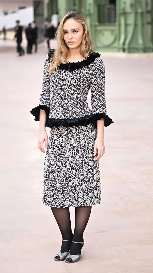 Lily-Rose Depp Chanel Haute Couture Spring Summer 2025