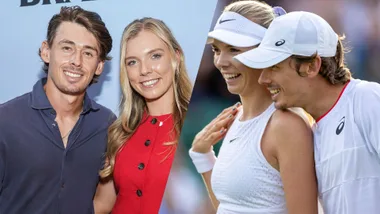 Alex De Minaur and Katie Boulter