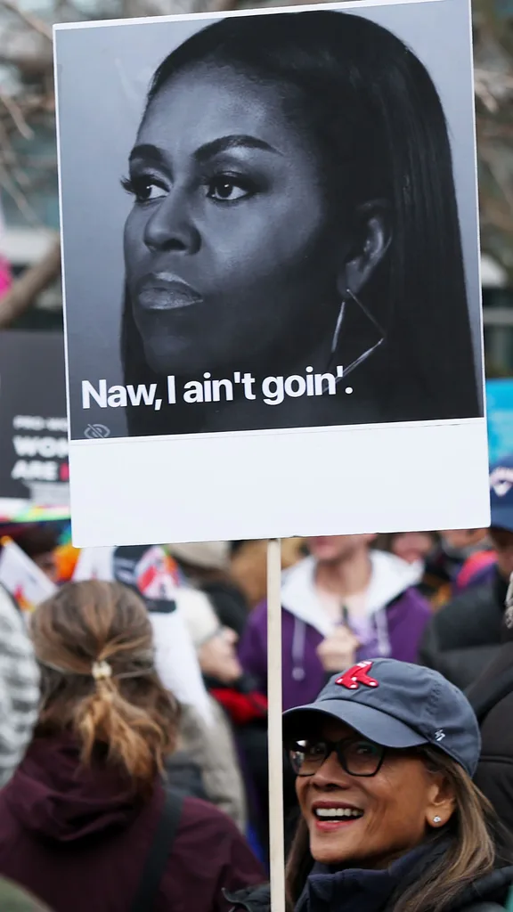 Trump Protests Michelle Obama