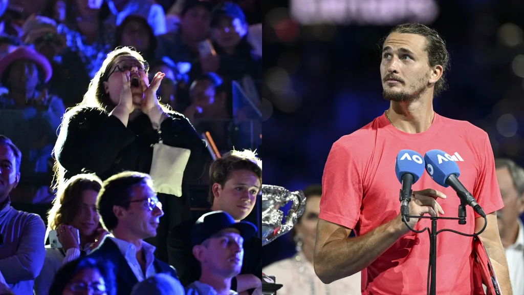 Zverev Australian Open Trophy Ceremony Comments Abuse Allegations