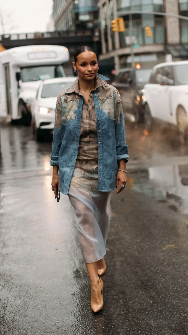 New York Fashion Week street style