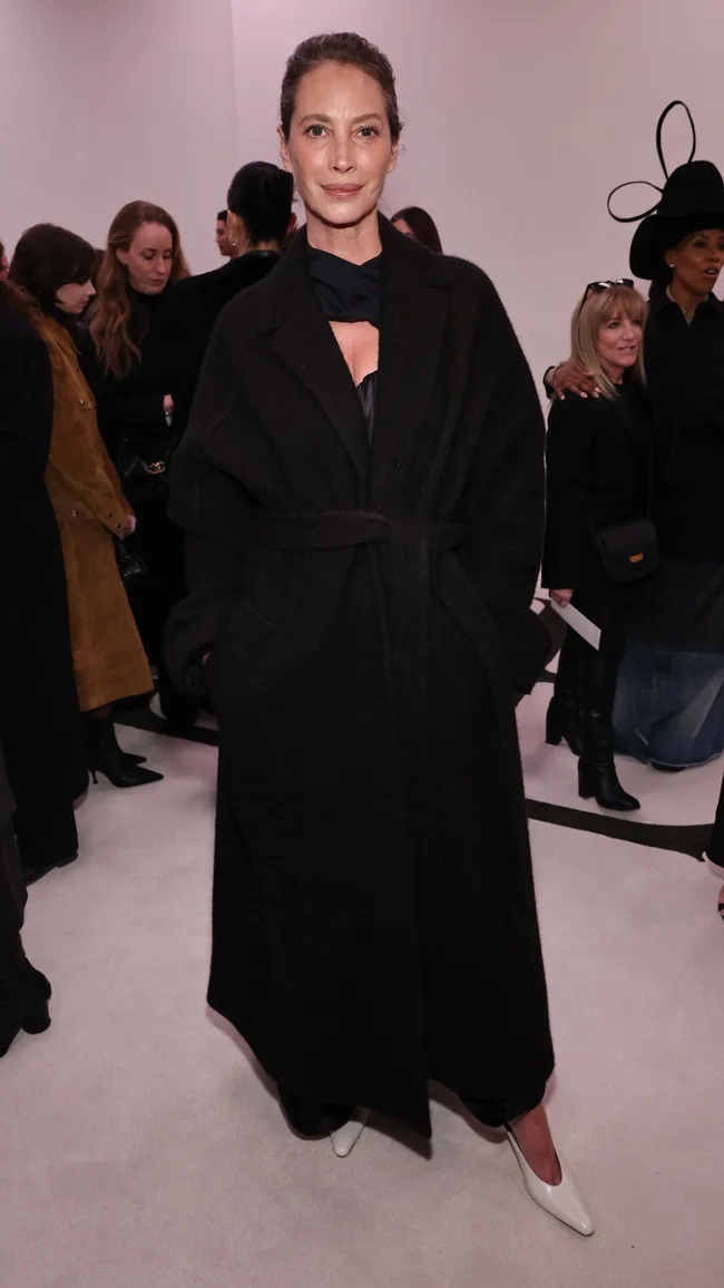 Christy Turlington at Calvin Klein at New York Fashion Week 2025