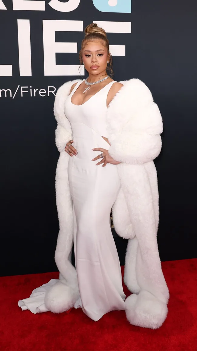 Grammys 2025 red carpet latto