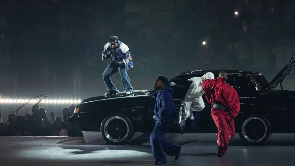 kendrick Lamar GNX car halftime show super bowl