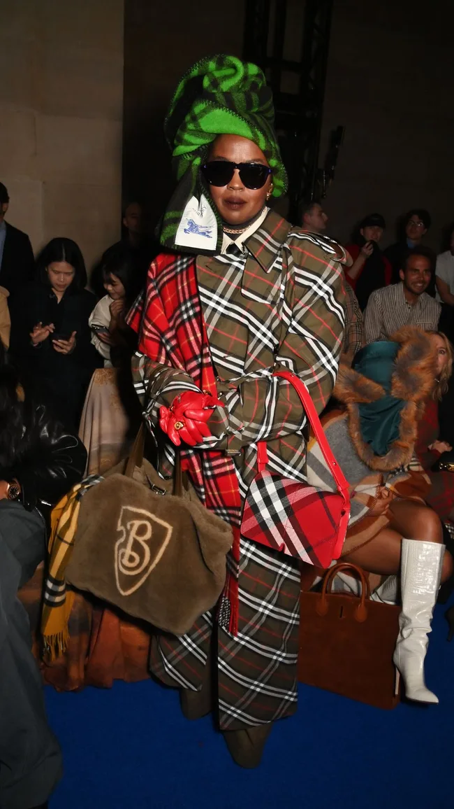 Lauren Hill Burberry Winter 2025 London Fashion Week