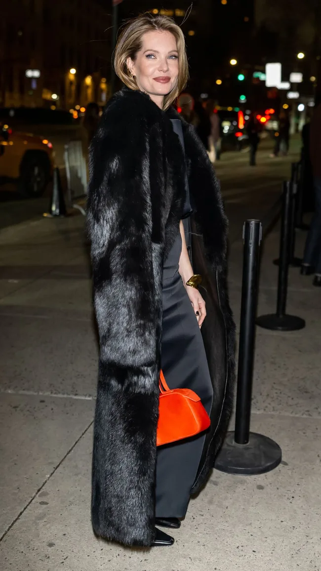 Meghann Fahy at Khaite during New York Fashion Week 2025