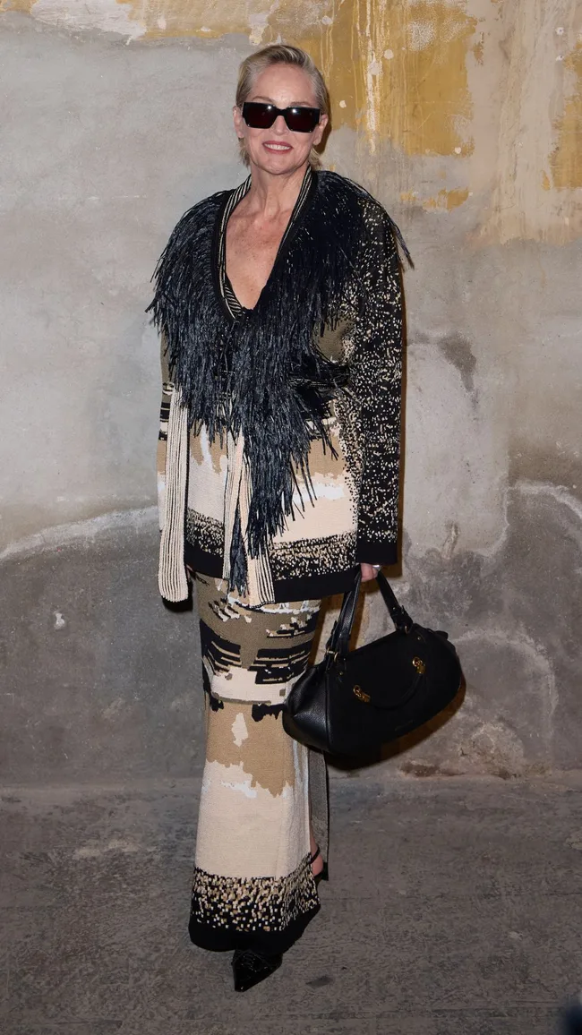 Sharon Stone at Antonio Marras
