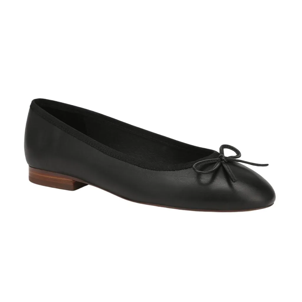 Black ballet flat