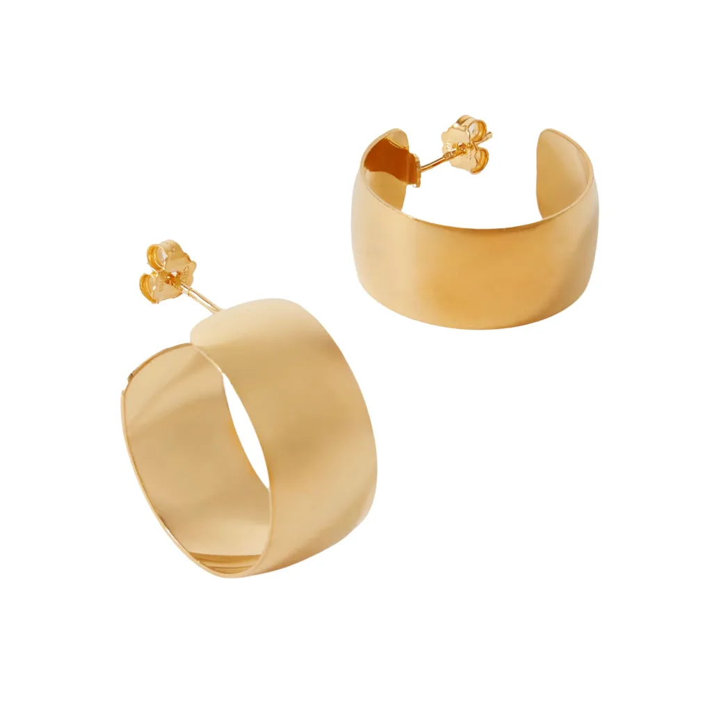 Chunky Hoop Earrings