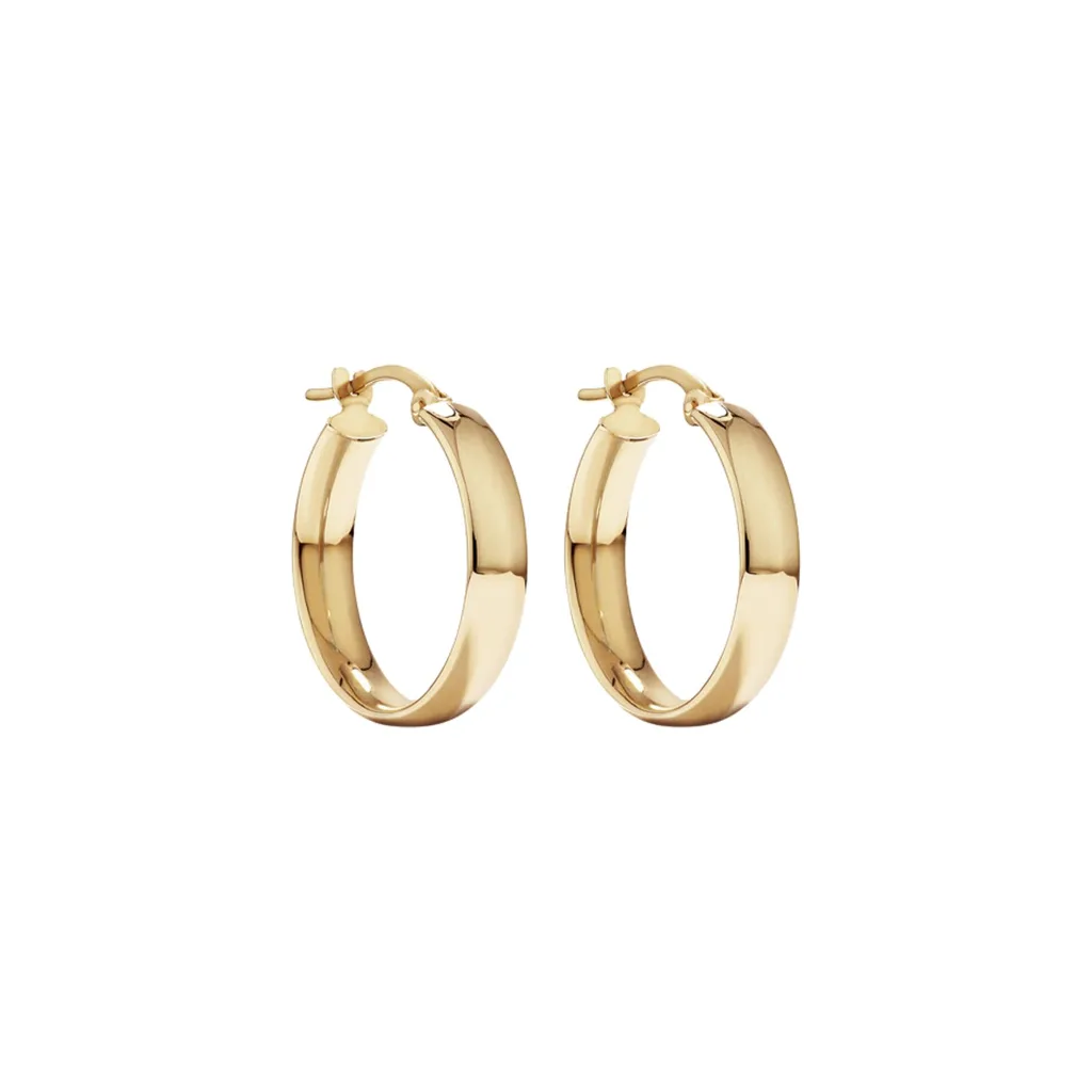 Classic Gold Hoop Earrings