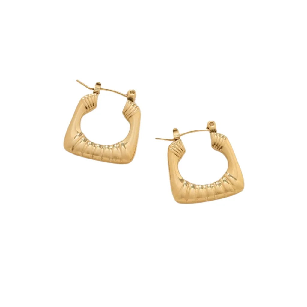 Reliquia gold hoop earrings