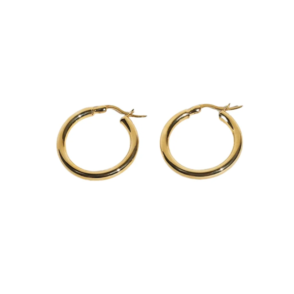 Classic Gold Hoop Earrings