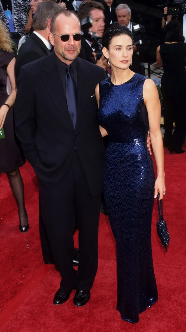 Demi Moore Bruce Willis Emmy Awards 1997