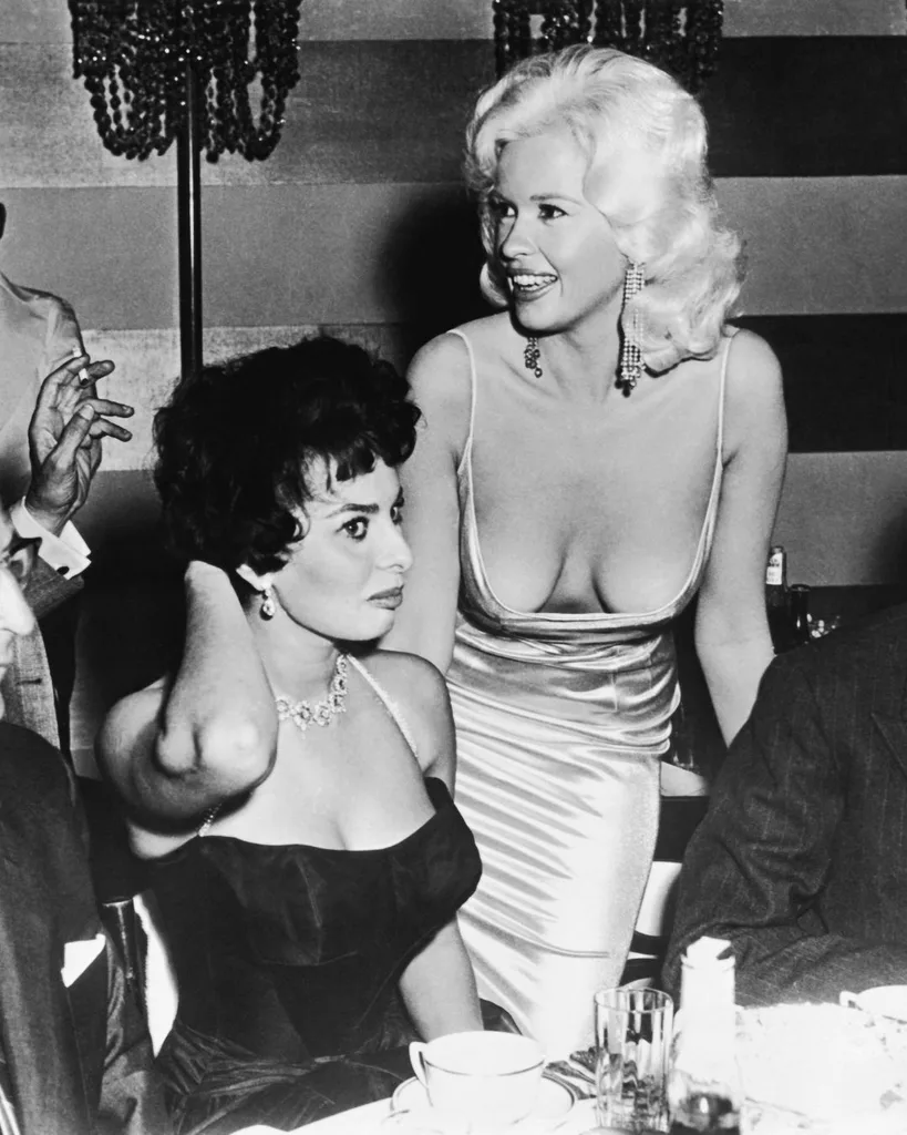 Female Feuds Jayne Mansfield Sophia Loren