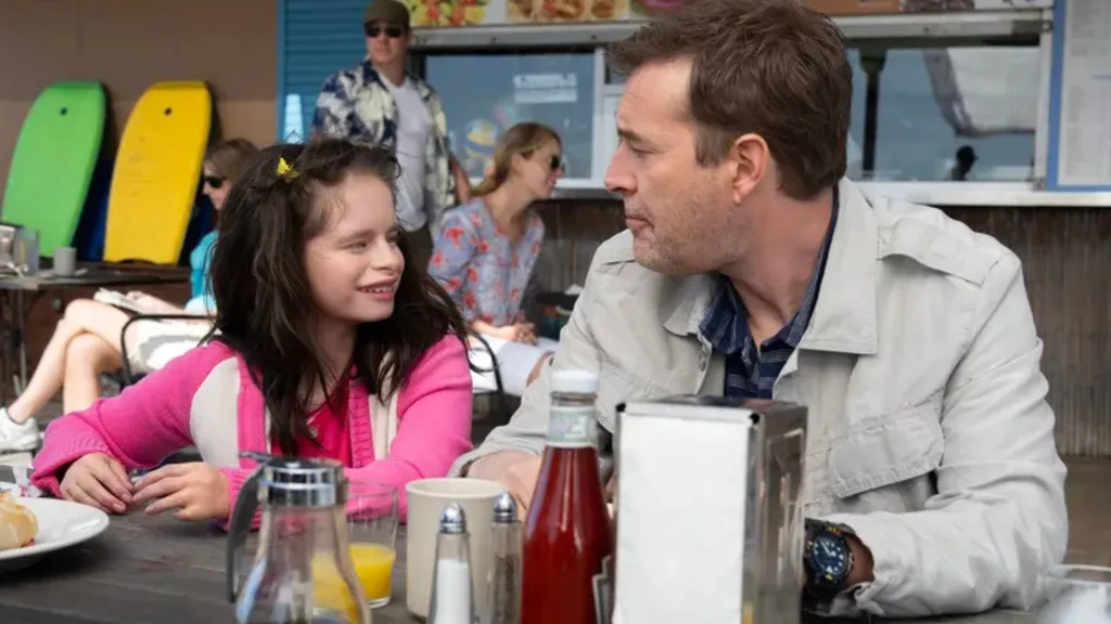 Imogen Faith Read and Mark Duplass in Good American Family