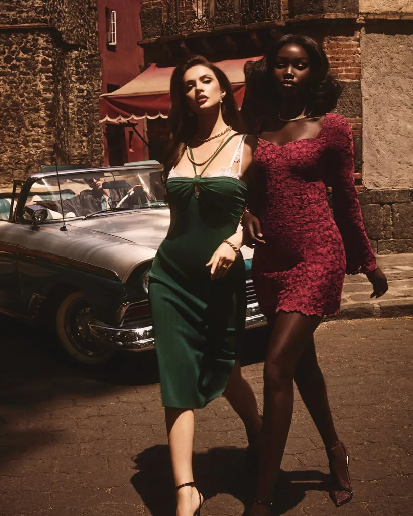 Guess Autumn 2025 Collection clothing campaign shot in Mexico City.