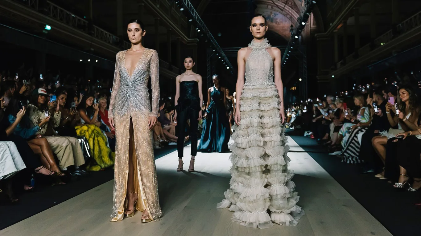 Inside Steven Khalil's Melbourne Fashion Festival Showcase | marie claire