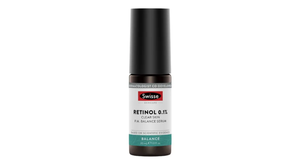 Swisse Retinol 0.1% Clear Skin P.M. Balance Serum