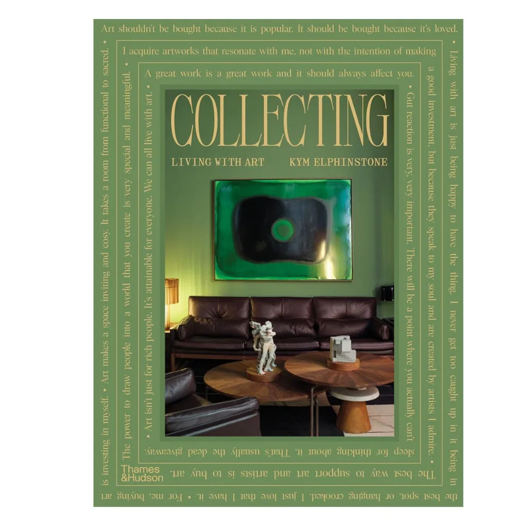 Collecting Living With Art, by Kym Elphinstone, $79.99