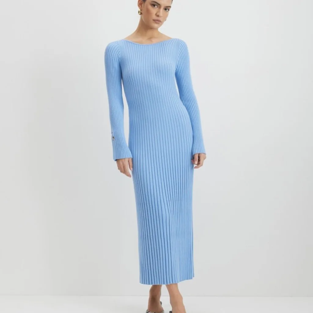 AERE Organic Cotton Pleated Knit Dress, $160, from The Iconic