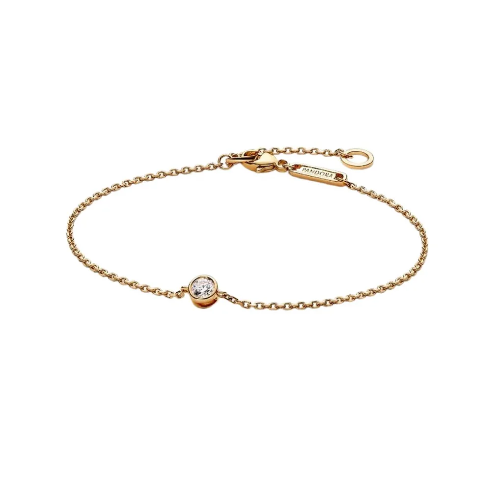 Pandora Era Lab-Grown Diamond Cluster Bracelet, $750