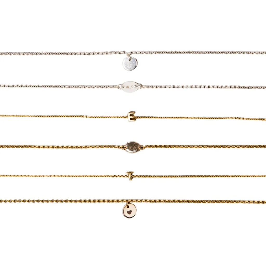 AMJ Forever Solid Gold Permanent Bracelets