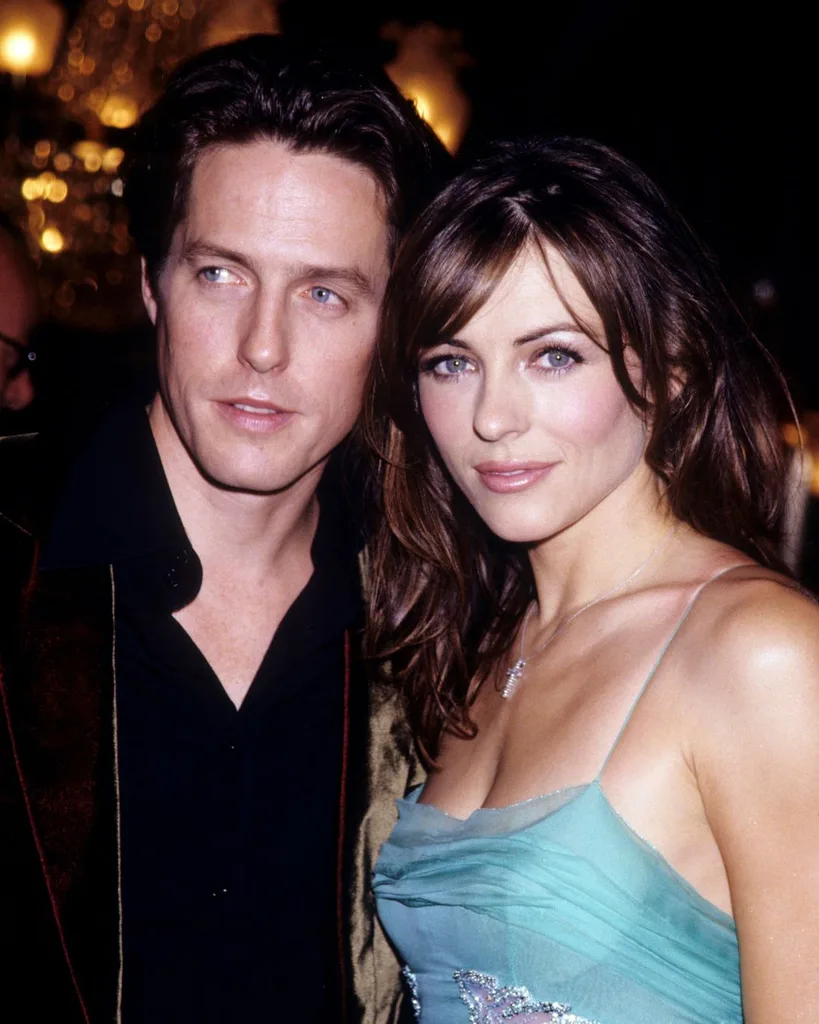 elizabeth hurley and hugh grant during their relationship