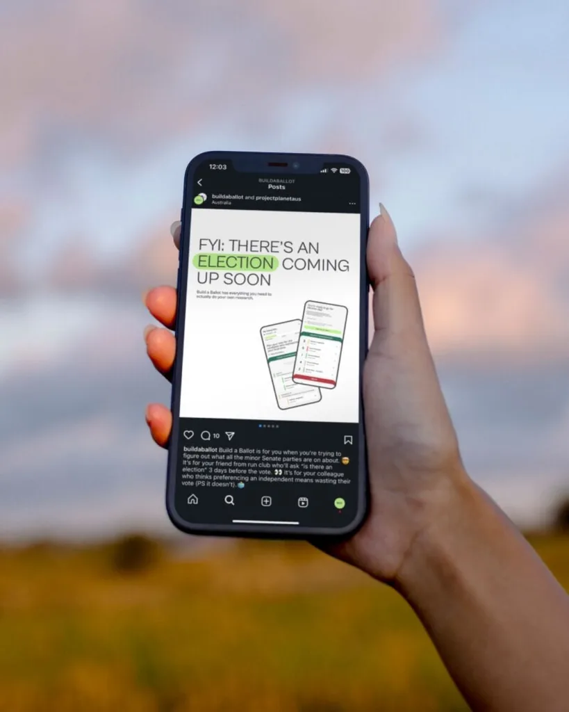 Lizzie Hedding Build A Ballot Project Planet