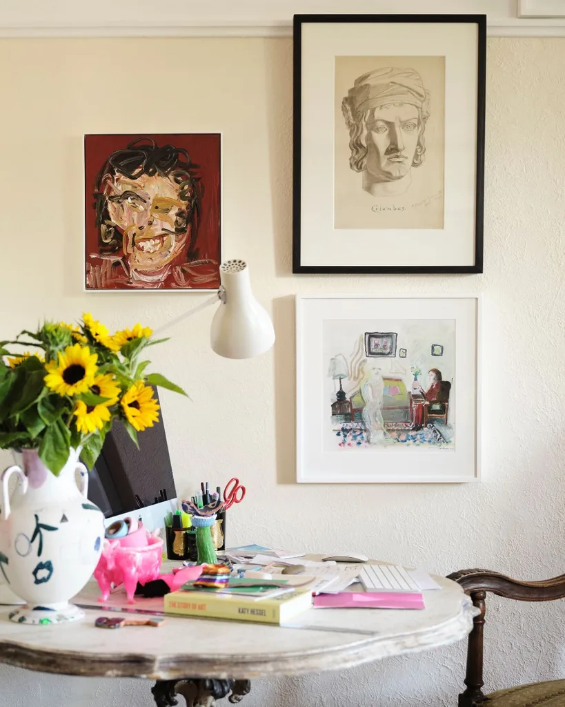 Miranda Skoczek art home gallery wall (1)