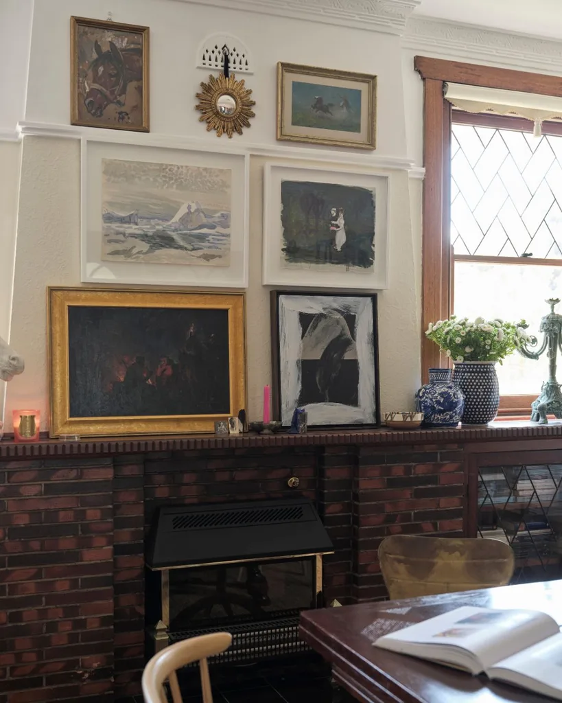 Miranda Skoczek art home gallery wall