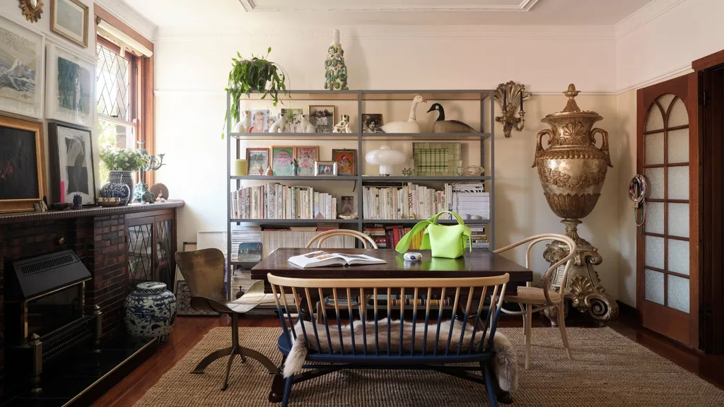 Miranda Skoczek artist home dining room