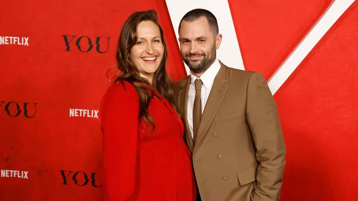 penn badgley and domino kirke welcome twins