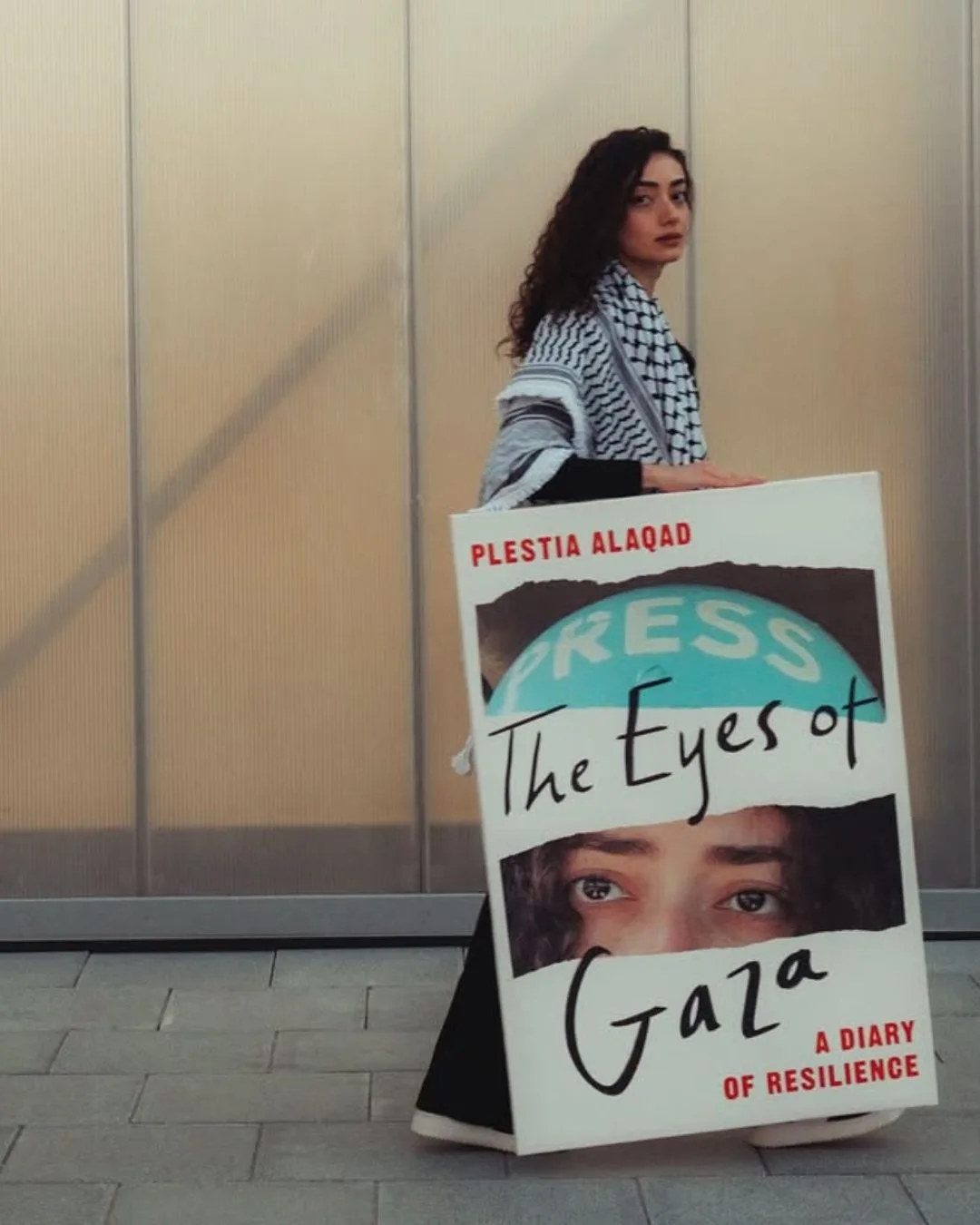 Plestia Alaqad book All Eyes On Gaza. 