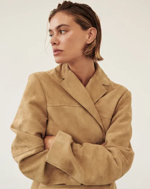 DISSH Hendrix Pampas Suede Jacket. Image courtesty of DISSH 
