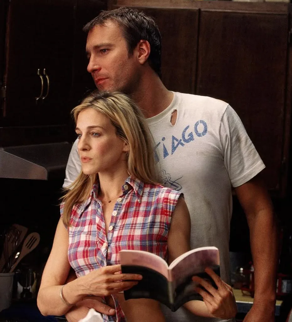 Carrie Bradshaw and Aiden Shaw