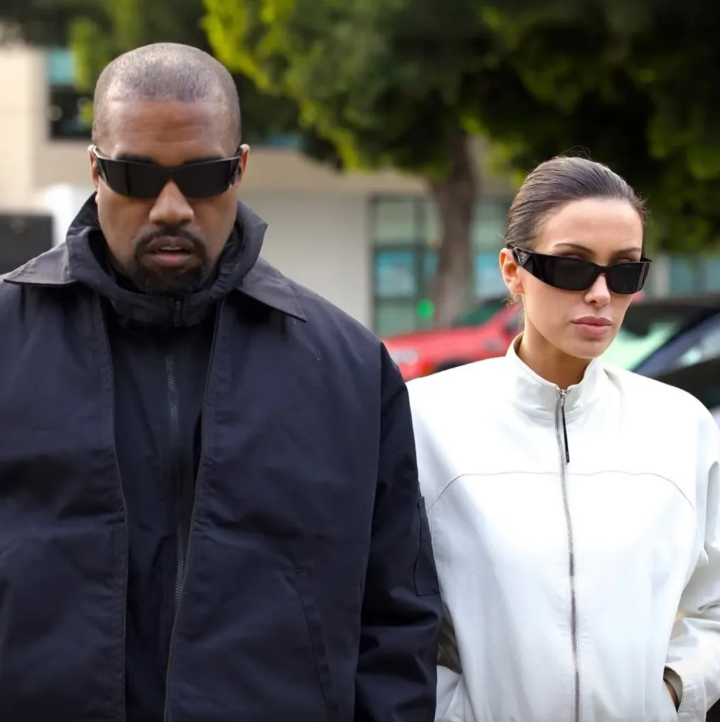 Kanye West and Bianca Censori