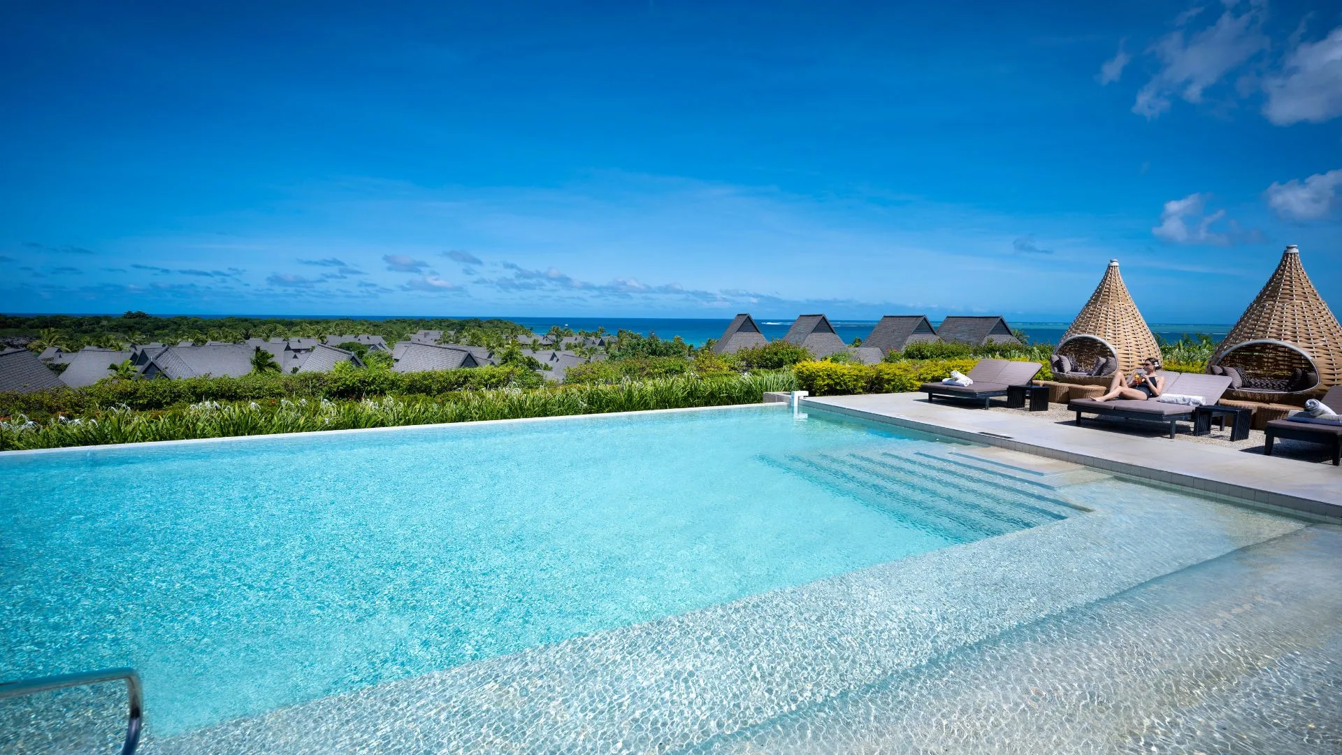 The pool at The Club